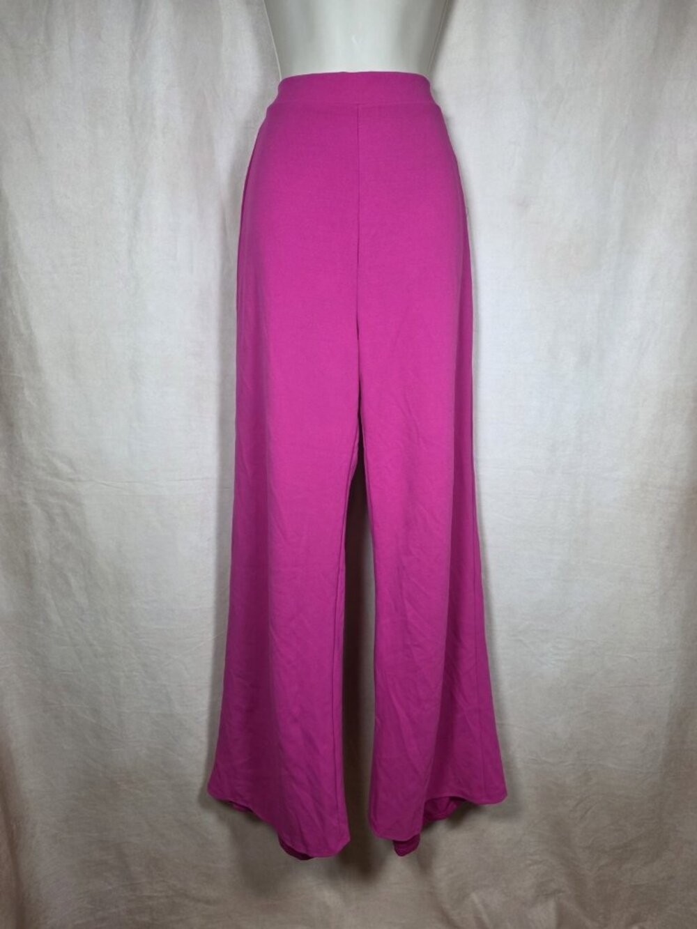 NWOT Lulus Hot Pink Wide-Leg Pants
